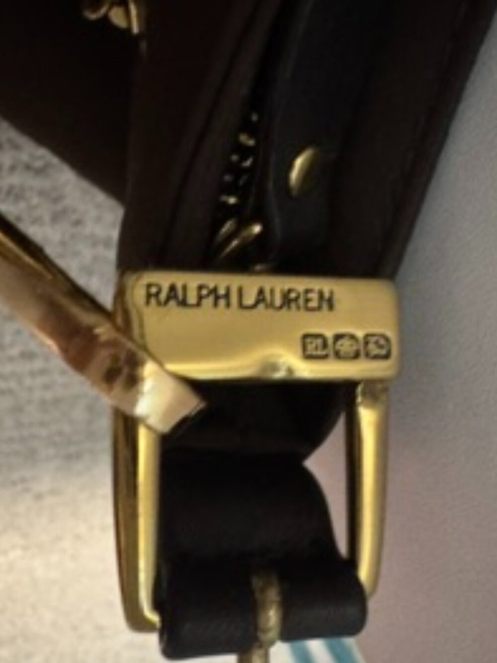 Ralph Lauren Brown Nylon Crossbody Excellent Condition - Picture 2 of 3